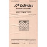 L'Echiquier. Revue Internationale d'Echecs. Directeur: Edm. Lancel. 5. Jahrgang, (2. série) No.