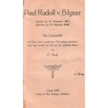 Bilguer. Koch, O. Paul Rudolf v. Bilguer, geboren am 21. September 1815 gestorben am 16. September