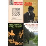 Fischer, Bobby. Konvolut von 20 Bänden und Kleinschriften, teils in englischer Sprache über Bobby