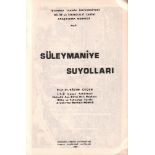 Islamistik. Cecen, Kâzim. Süleymaniye Suyollari. Istanbul Teknik Üniversitesi Insaat Fakültesi