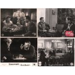 Schachszenen auf Filmphotos. Auswahlsammlung verschiedener Photos für den Zeitraum 1936 - 1965. 12