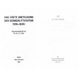 Linde, Antonius van der. Das erste Jartausend der Schachlitteratur (850 - 1880). Zusammengestellt.