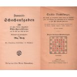 Weiß, Max. (Hrsg.) Favorit - Schachaufgaben. 200 mit ersten Preisen ausgezeichnete Schachprobleme