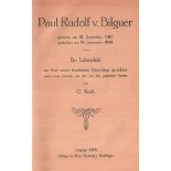 Bilguer. Koch, O. Paul Rudolf v. Bilguer, geboren am 21. September 1815 gestorben am 16. September