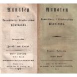 Braunschweig. Analen der Braunschweig - Lüneburgischen Churlande. Hrsg von A. J. Jacobi und A. J.