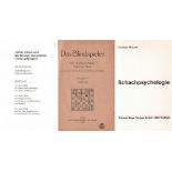 Mieses, J(acques). (Hrsg.) Das Blindspielen. Eine schachpsychologisch - historische Skizze nebst