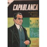 Comic. Capablanca, José Raúl. La maquina de jugar ajedrez [Die Schachspielmaschine]. Comic in