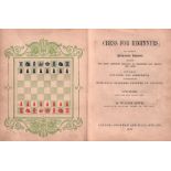 Lewis, William. Chess for beginners; in a series of progressive lessons; showing the most approved