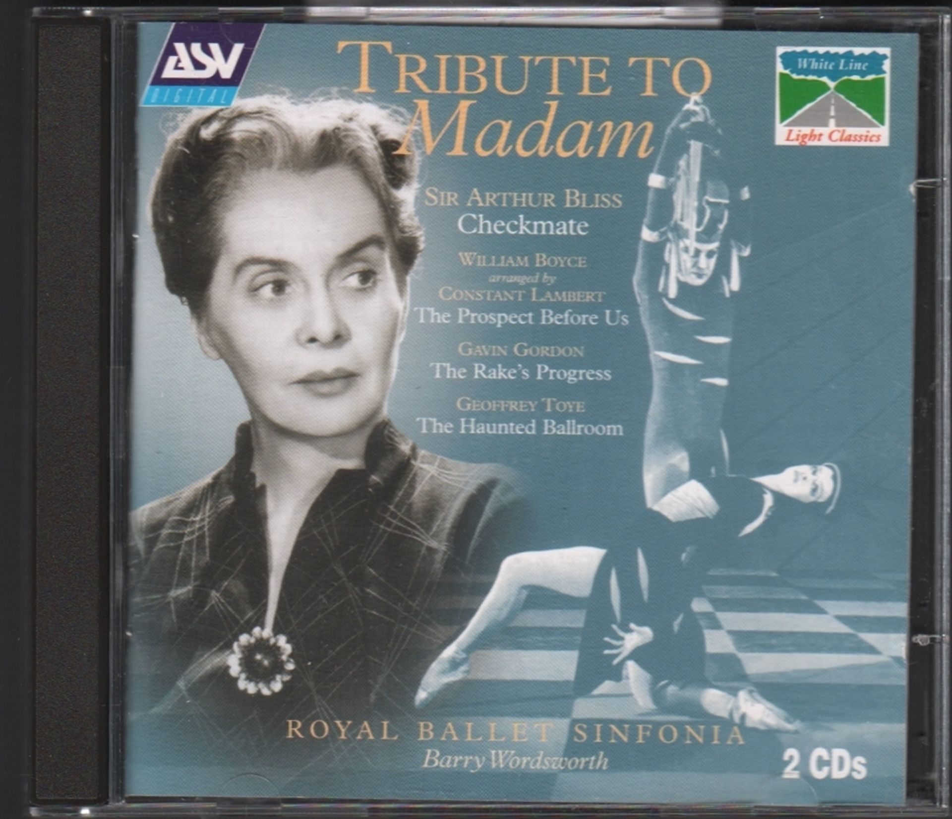 CD. Tribute to Madam. Sir Arthur Bliss Checkmate. William Boyce / C. Lambert The prospect before us.