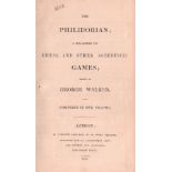 Walker, George. (Hrsg.) The Philidorian; a magazine of chess, and other scientific games. Complete