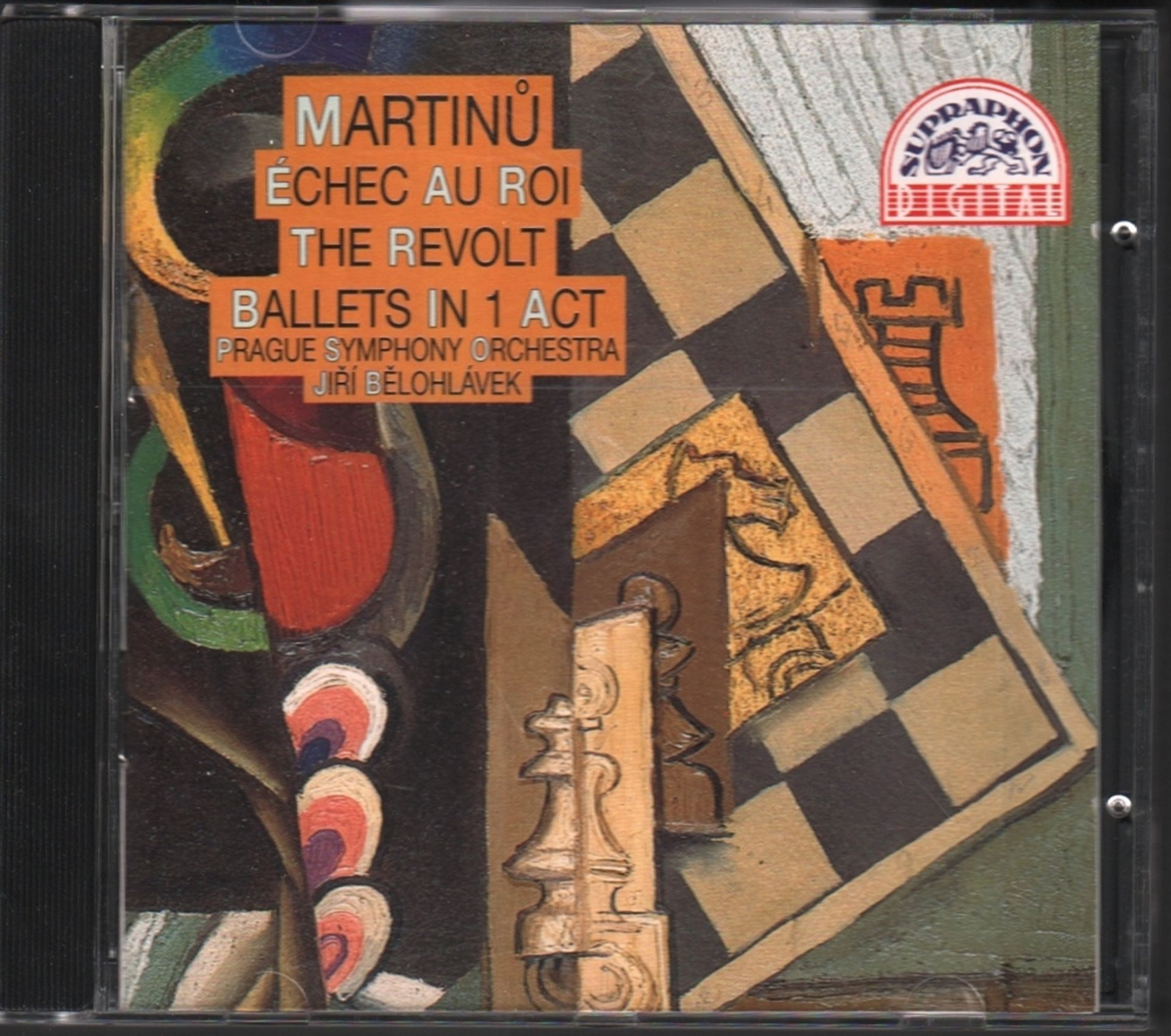 CD. Martinu, B. “Echec au roi. The revolt – Ballets in 1 act. Prague Symphony Orchestra, conductor