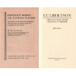 Kartenspiel. Culbertson, Ely. Contract Bridge for auction players including an outline for beginners