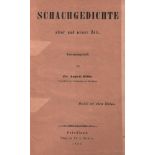 Dühr, August. Schachgedichte alter und neuer Zeit. Zusammengestellt. Friedland, Richter, 1860. 8°.