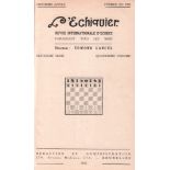 L'Echiquier. Revue Internationale d'Echecs. Directeur: Edm. Lancel. 8. Jahrgang, Januar - Dezember