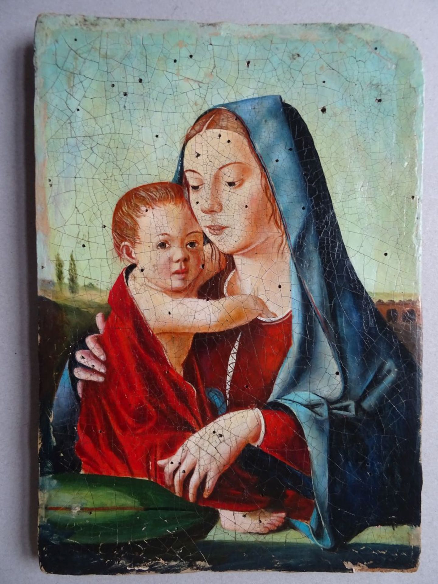 Anonym - Madonna mit Kind - Image 2 of 4