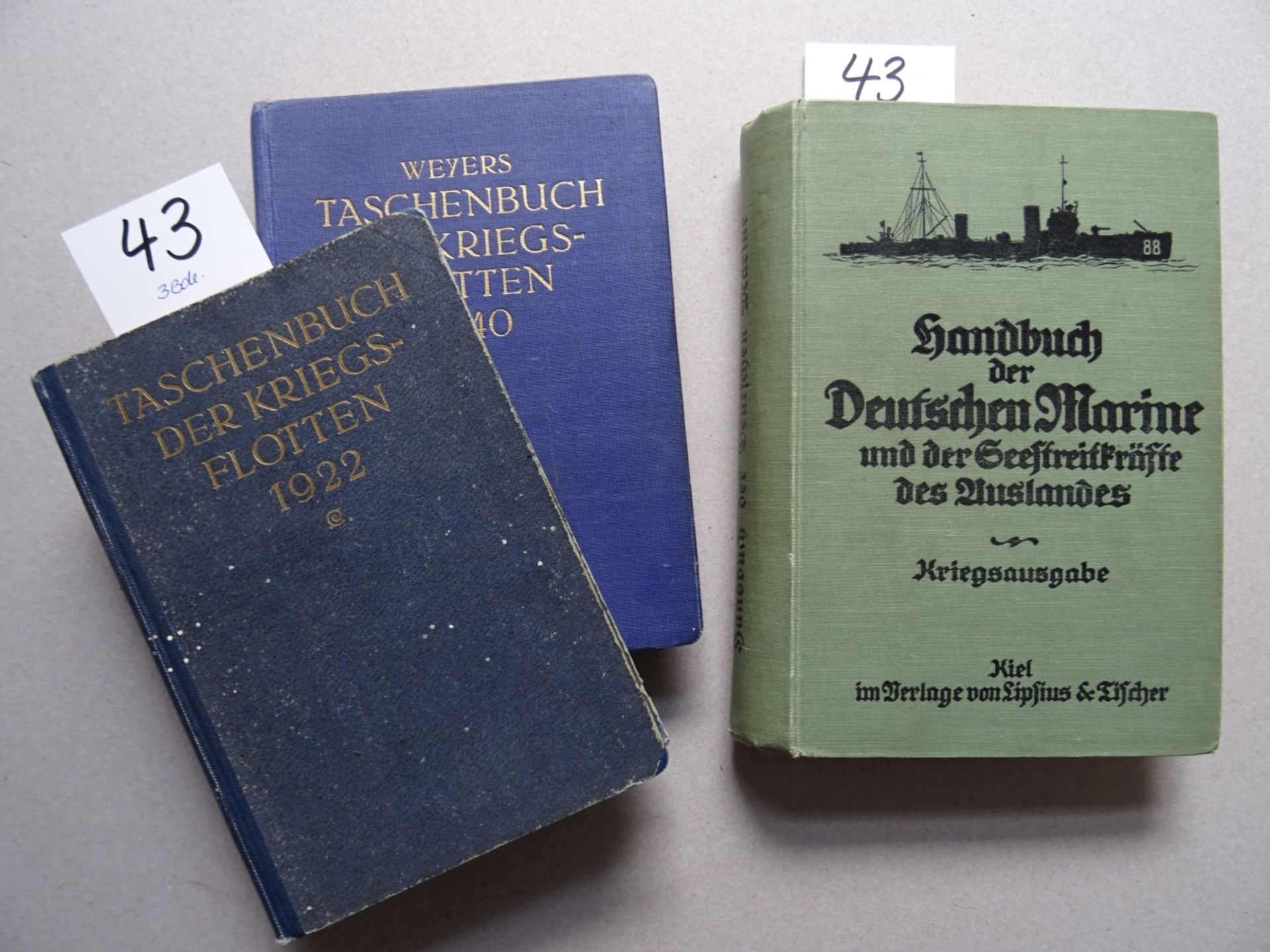 Handbuch Marine + 2 TB Kriegsflotten