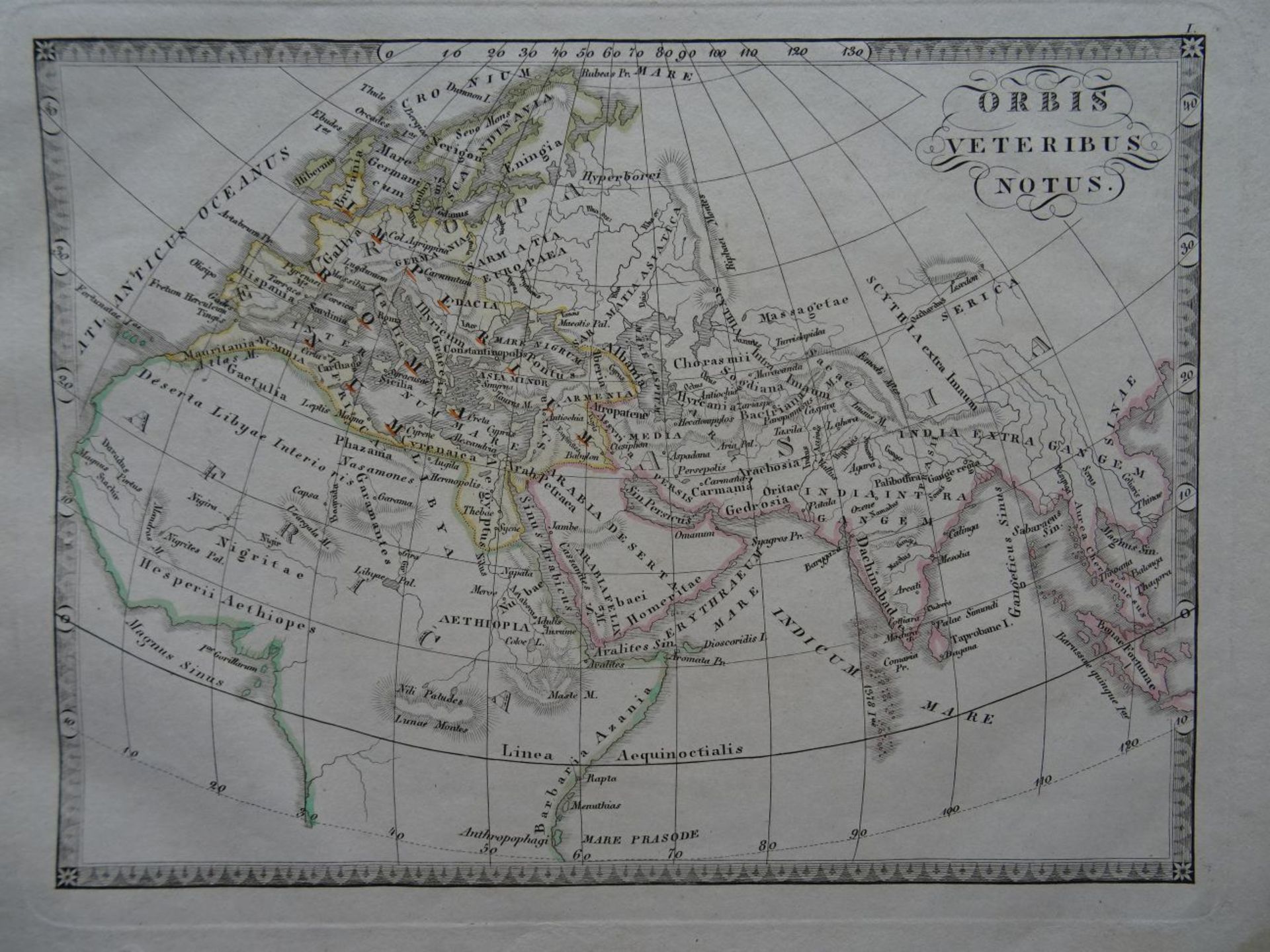 Orbis terrarum antiquus Schul-Atlas