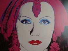 Warhol - Greta Garbo Kestner