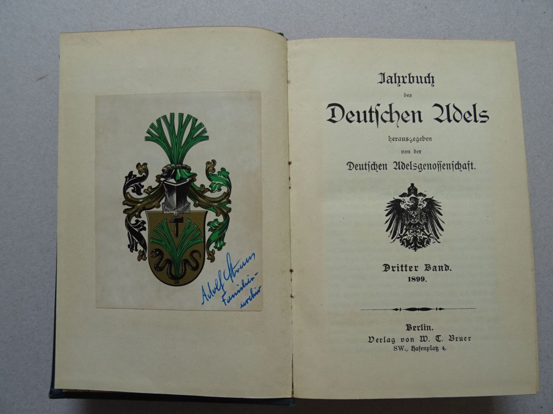 Jahrbuch Adel Bd. 3 - Bild 3 aus 5