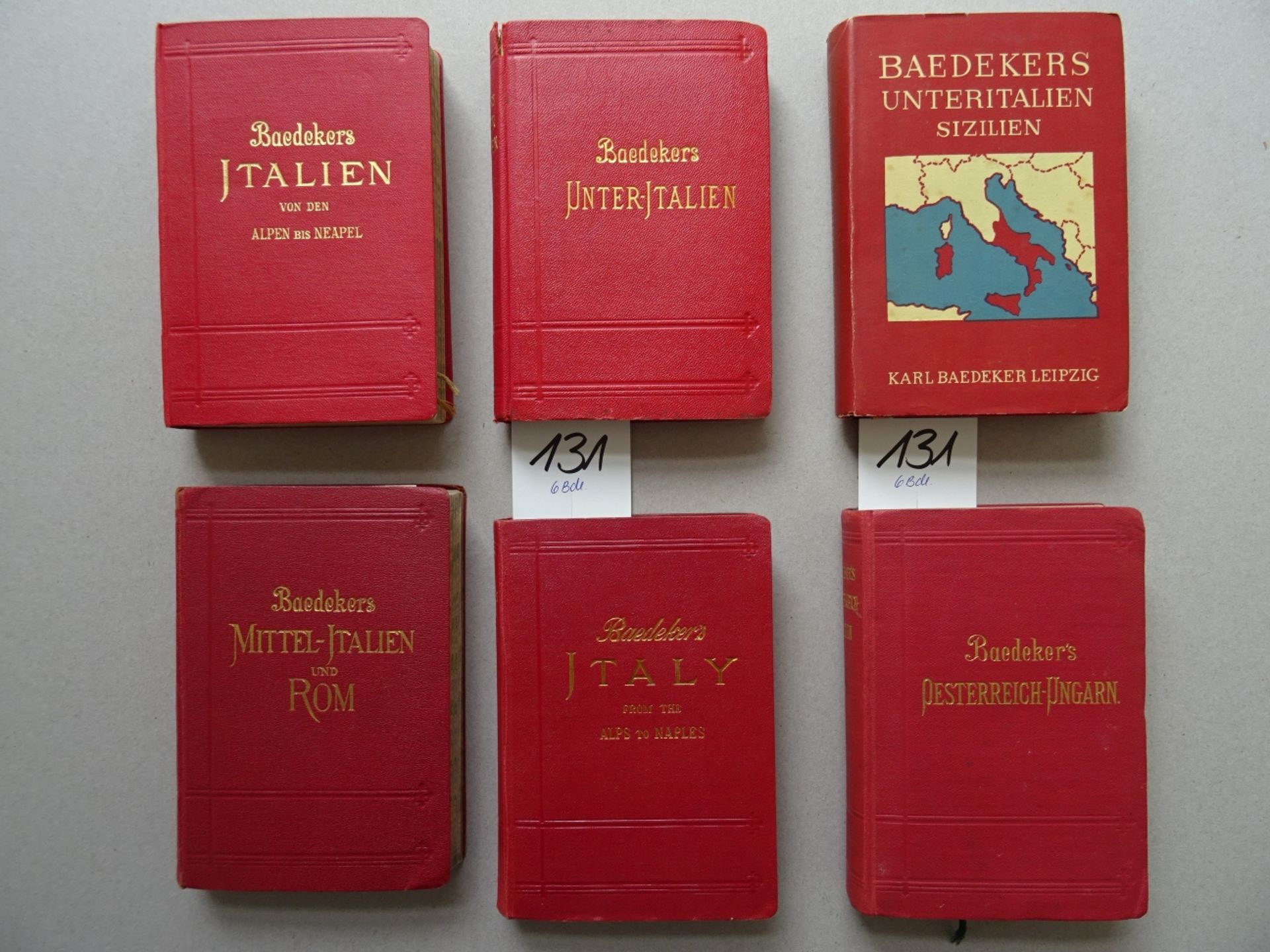 Baedeker - Konvolut 6 Bände - Bild 3 aus 3