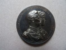 Medaille Ehejubiläum Wilhelm Preußen