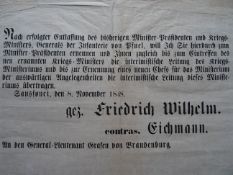 Plakat Friedrich Wilhelm