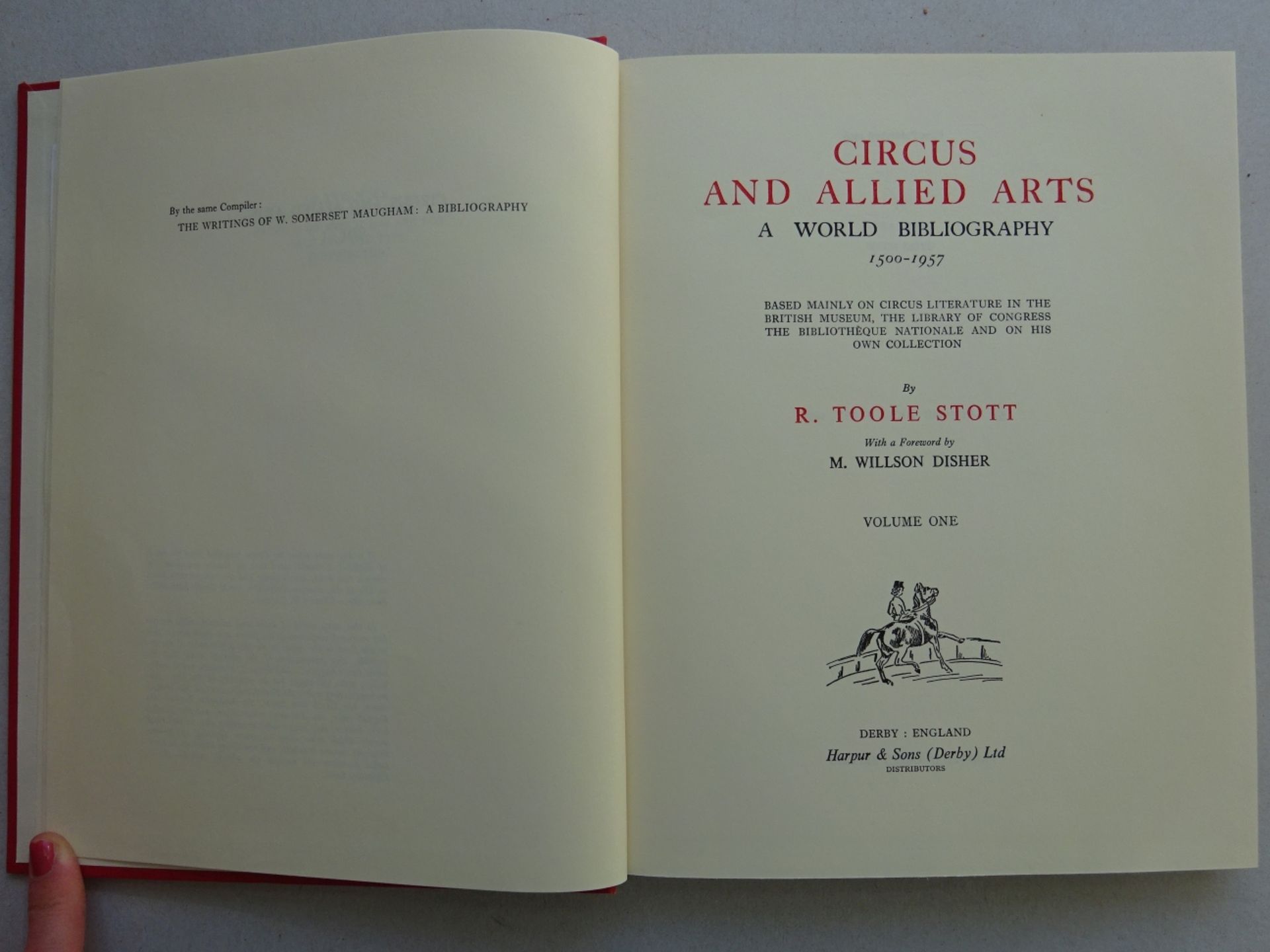 Stott - Circus Bibliography 4 Bde. - Bild 2 aus 4