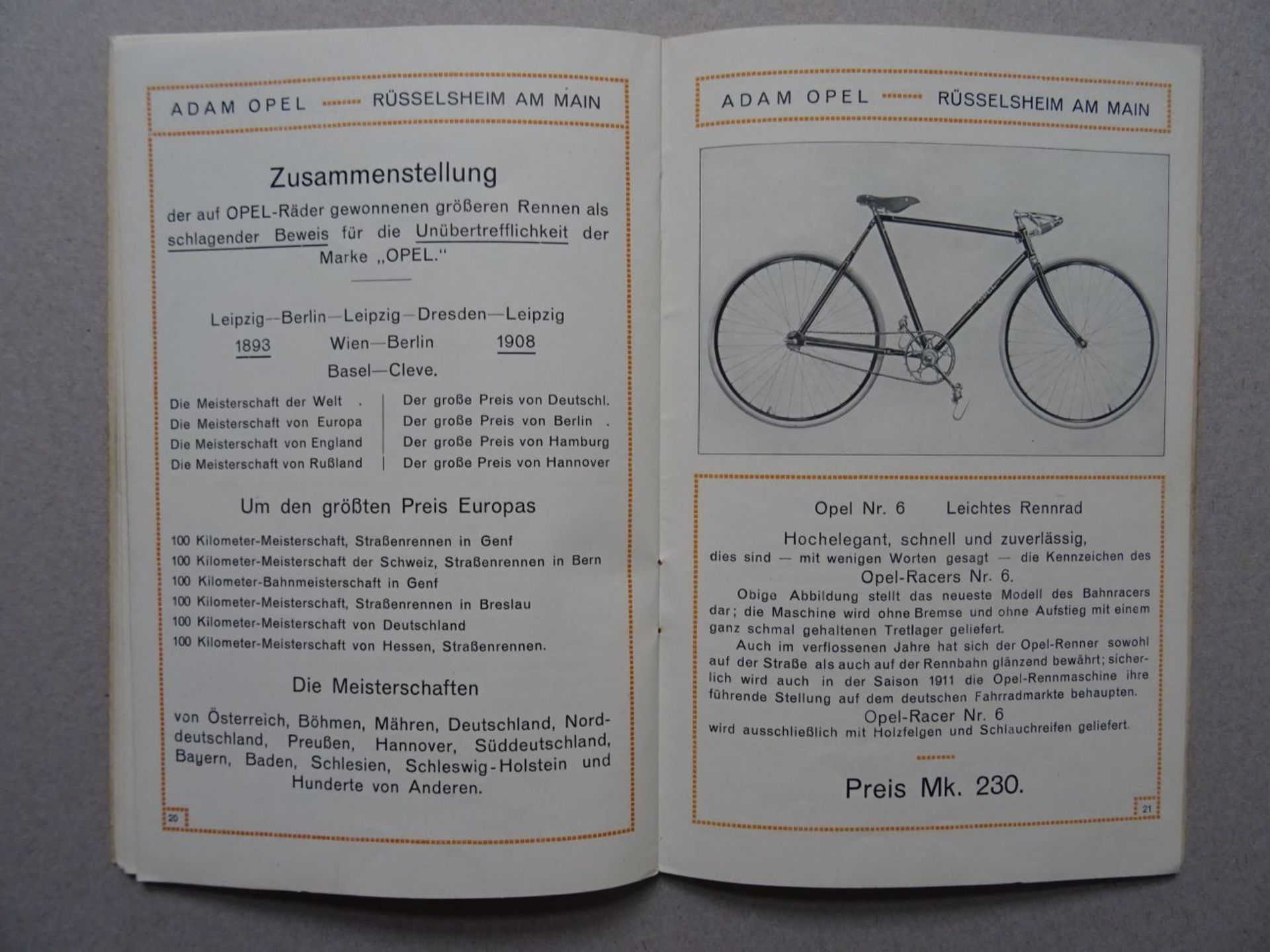 2 Fahrradkataloge, um 1912 - Bild 4 aus 6