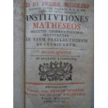 Weidler - Institutiones Matheseos