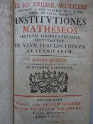 Weidler - Institutiones Matheseos
