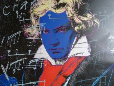 Warhol - Beethoven Plakat