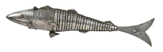 Besamim-Gliederfisch Silber
