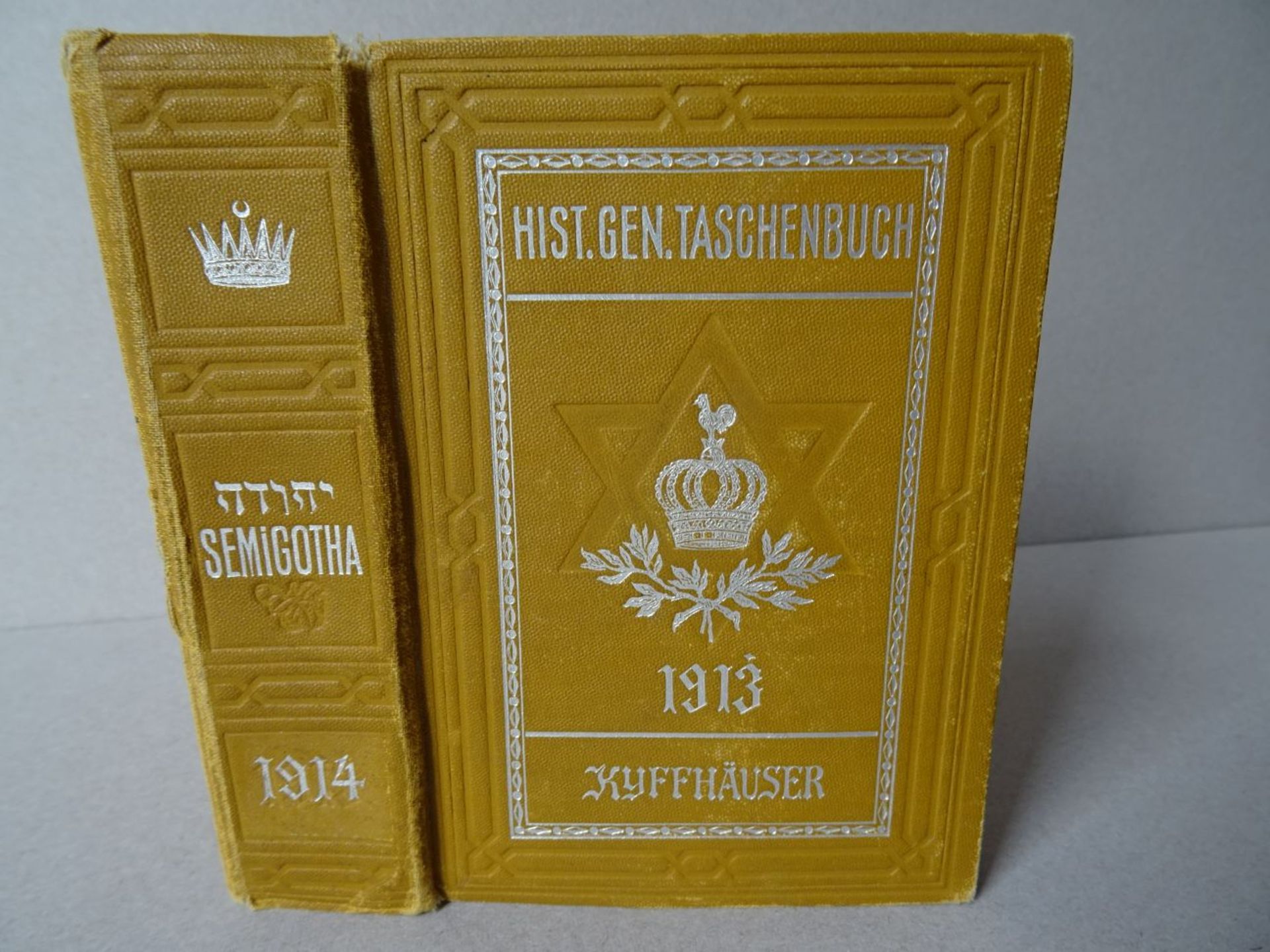 Weimarer genealoges Taschenbuch, 1913 - Bild 5 aus 5