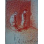 Helnwein - 2 signierte Postkarten
