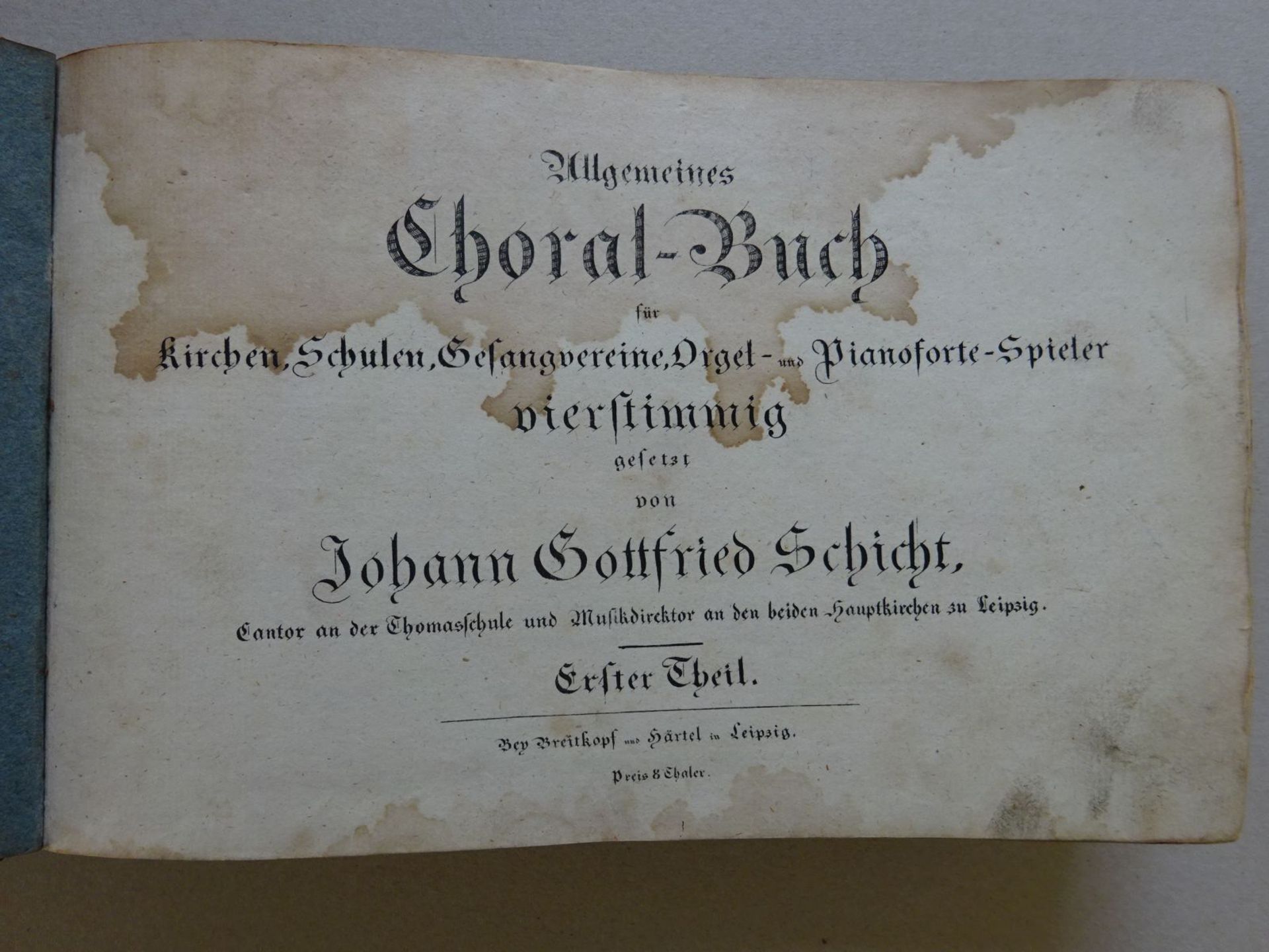 Schicht - Choral-Buch - Bild 2 aus 6