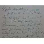 Brod - Brief an Redaktion 1931
