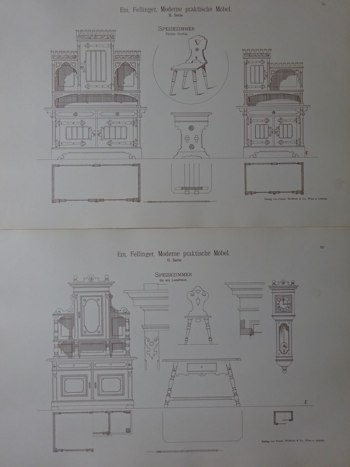 Fellinger - Praktische Möbel 2 Bde. - Image 3 of 6