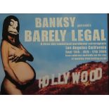 Banksy - Barely Legal Poster + Beig.
