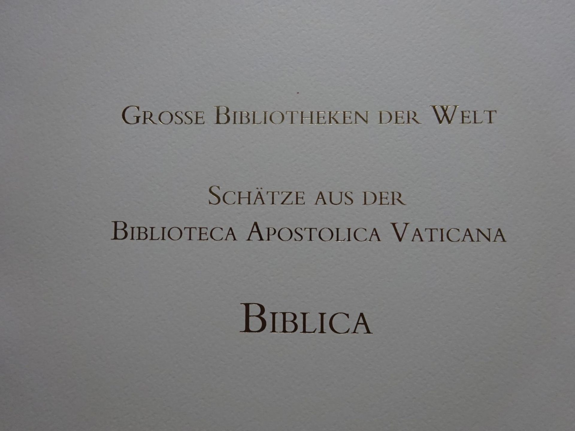 Biblioteca Apostolica Biblica - Image 4 of 9