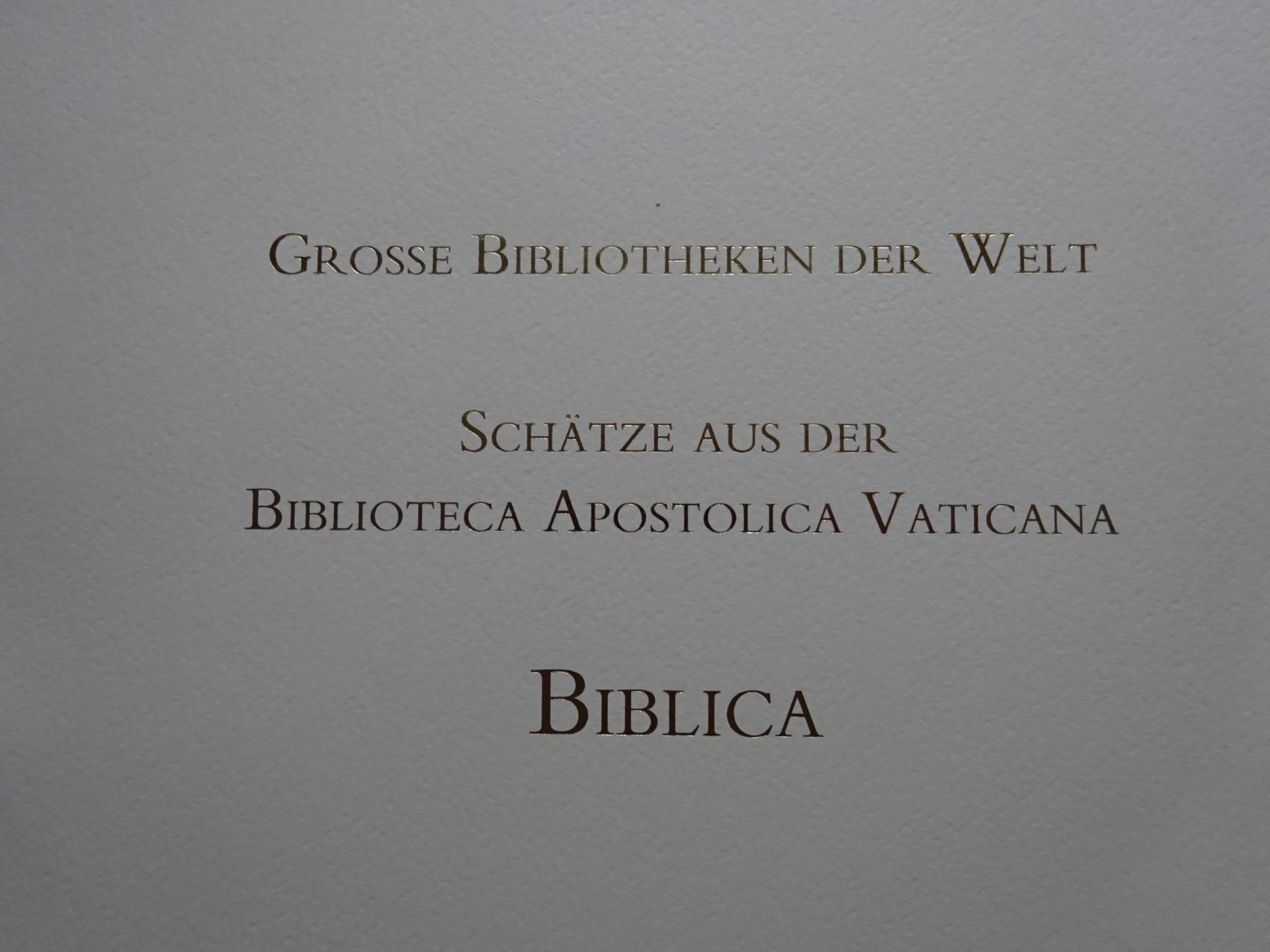 Biblioteca Apostolica Biblica - Bild 4 aus 9