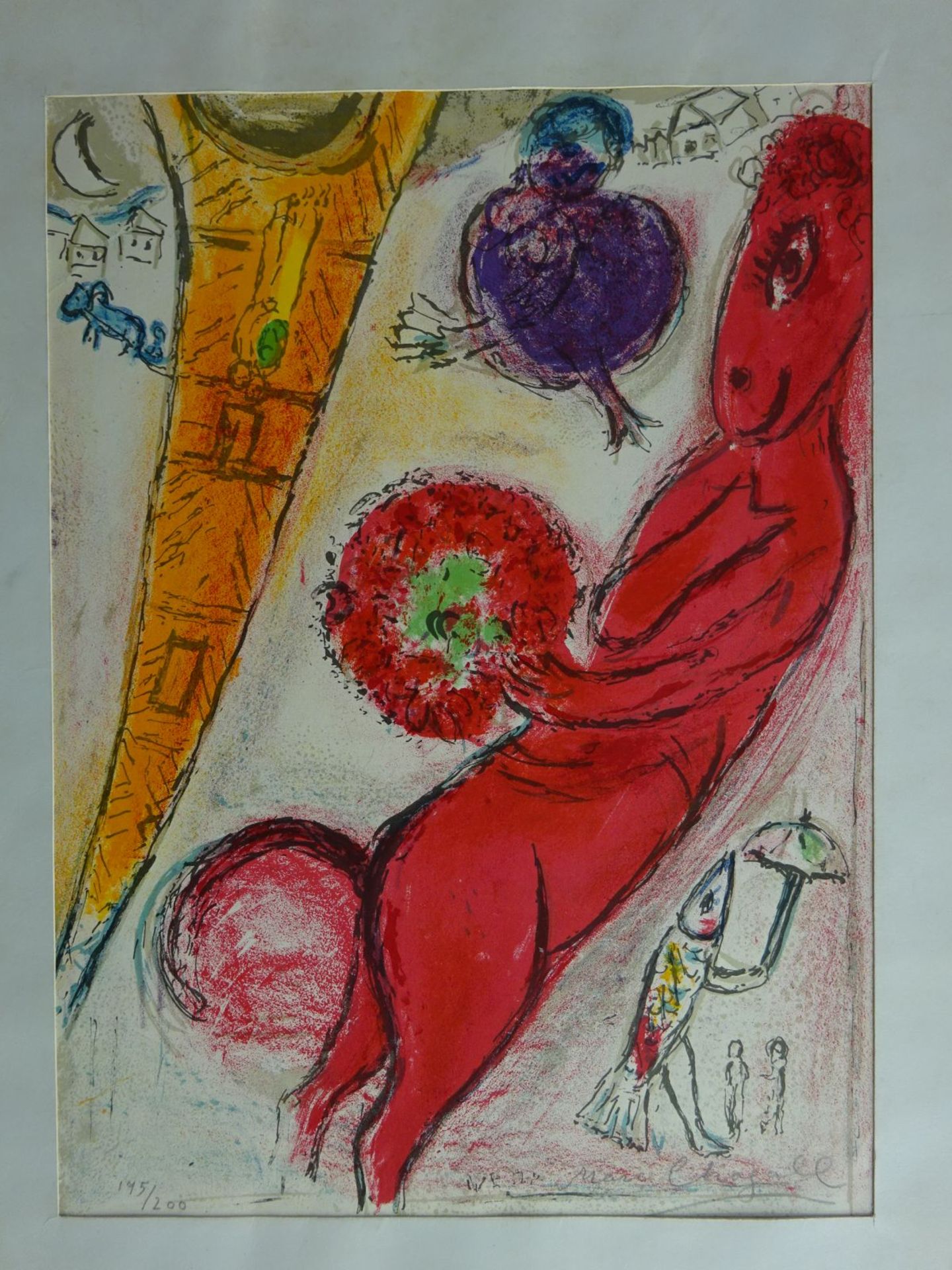 Chagall - La Tour Eiffel à l'Ane - Bild 2 aus 5