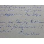 Brod - Brief an Kortmann