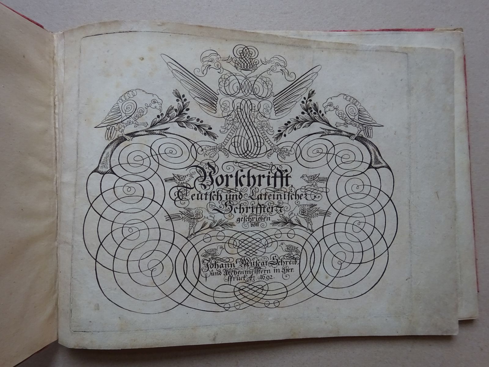 Muscat - Vorschrifft, 1692 - Image 2 of 11