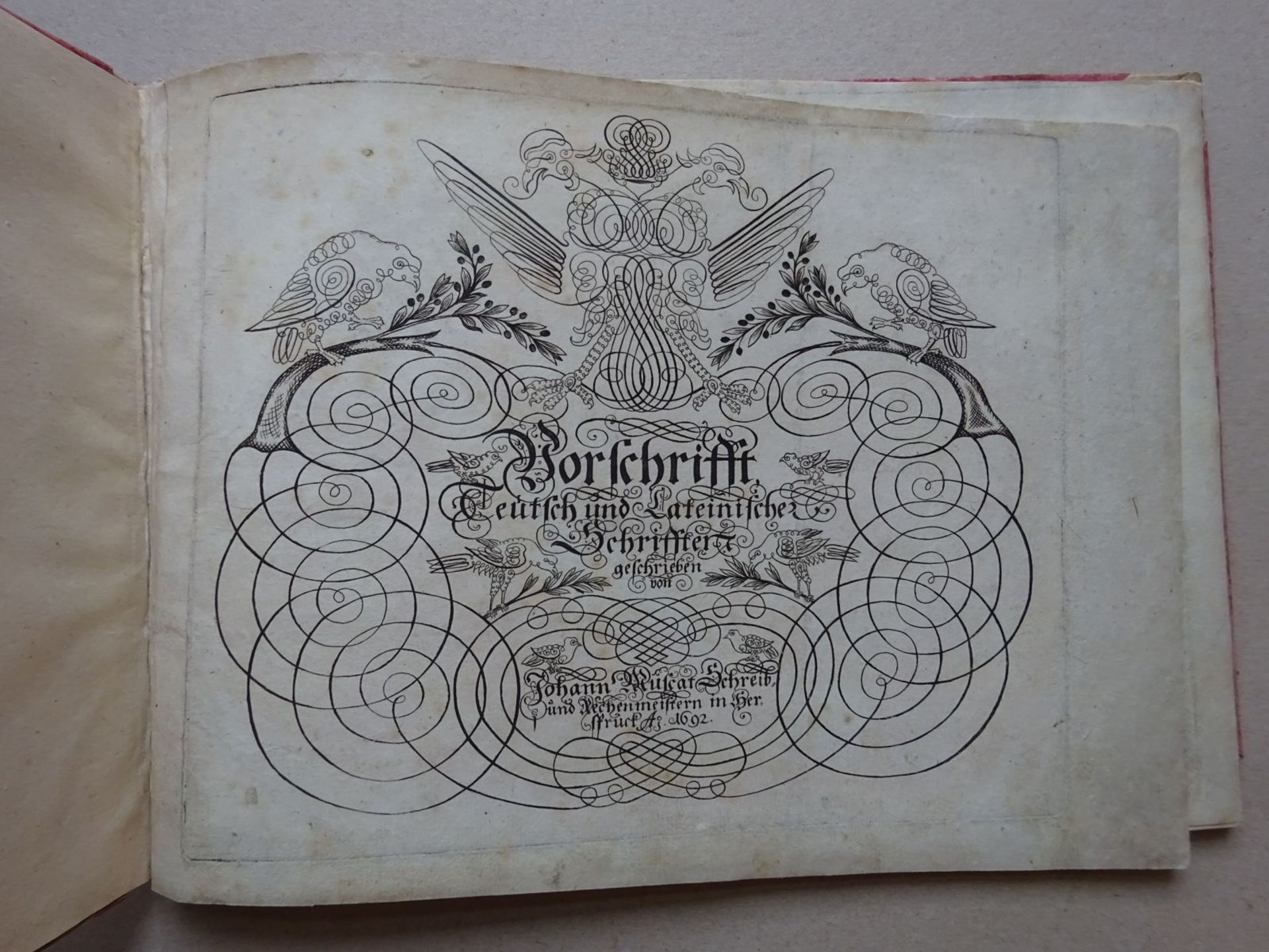 Muscat - Vorschrifft, 1692 - Bild 2 aus 11