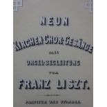 Liszt - Kirchen-Chor-Gesänge