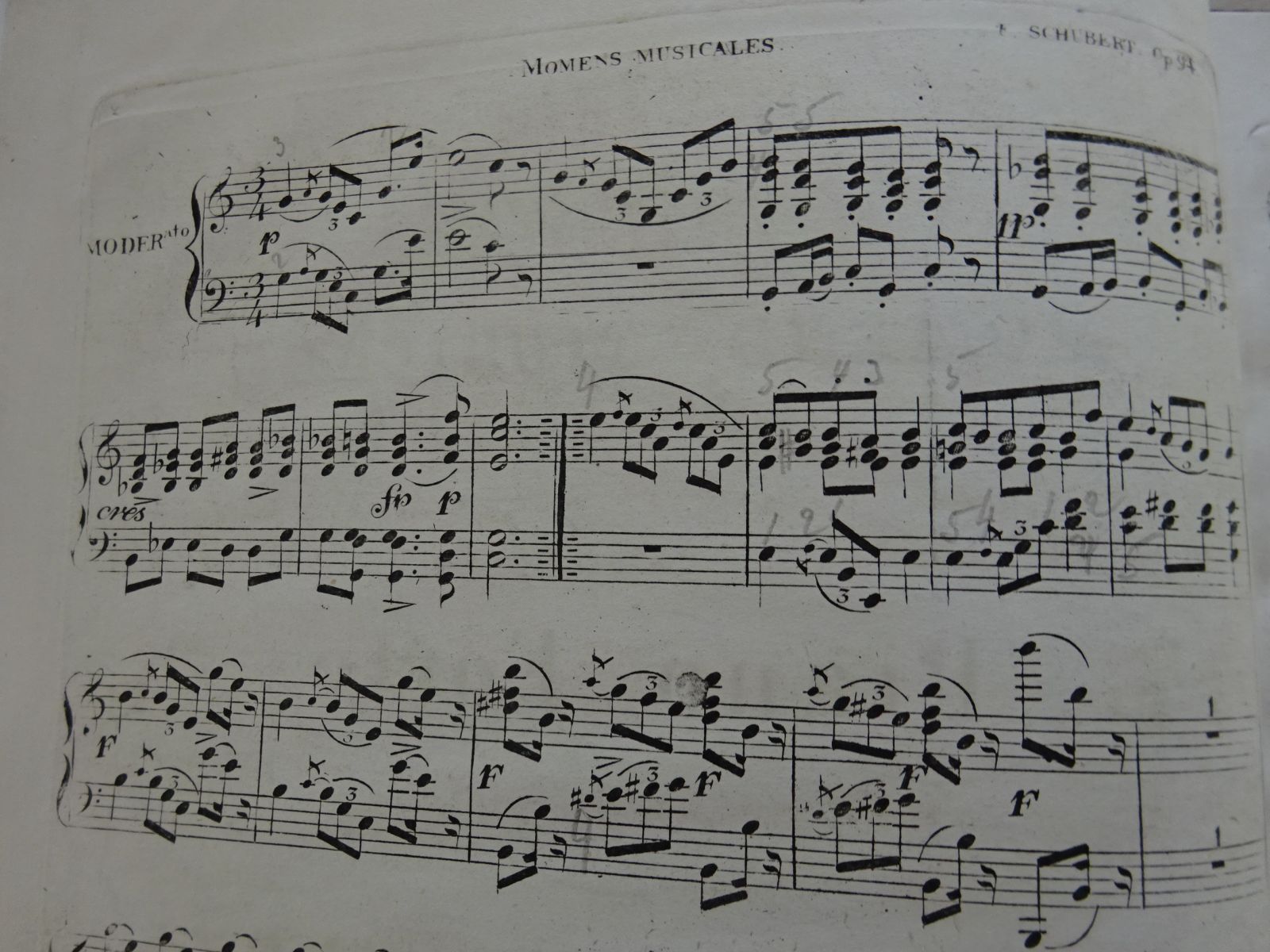 Schubert - Momens Musicals