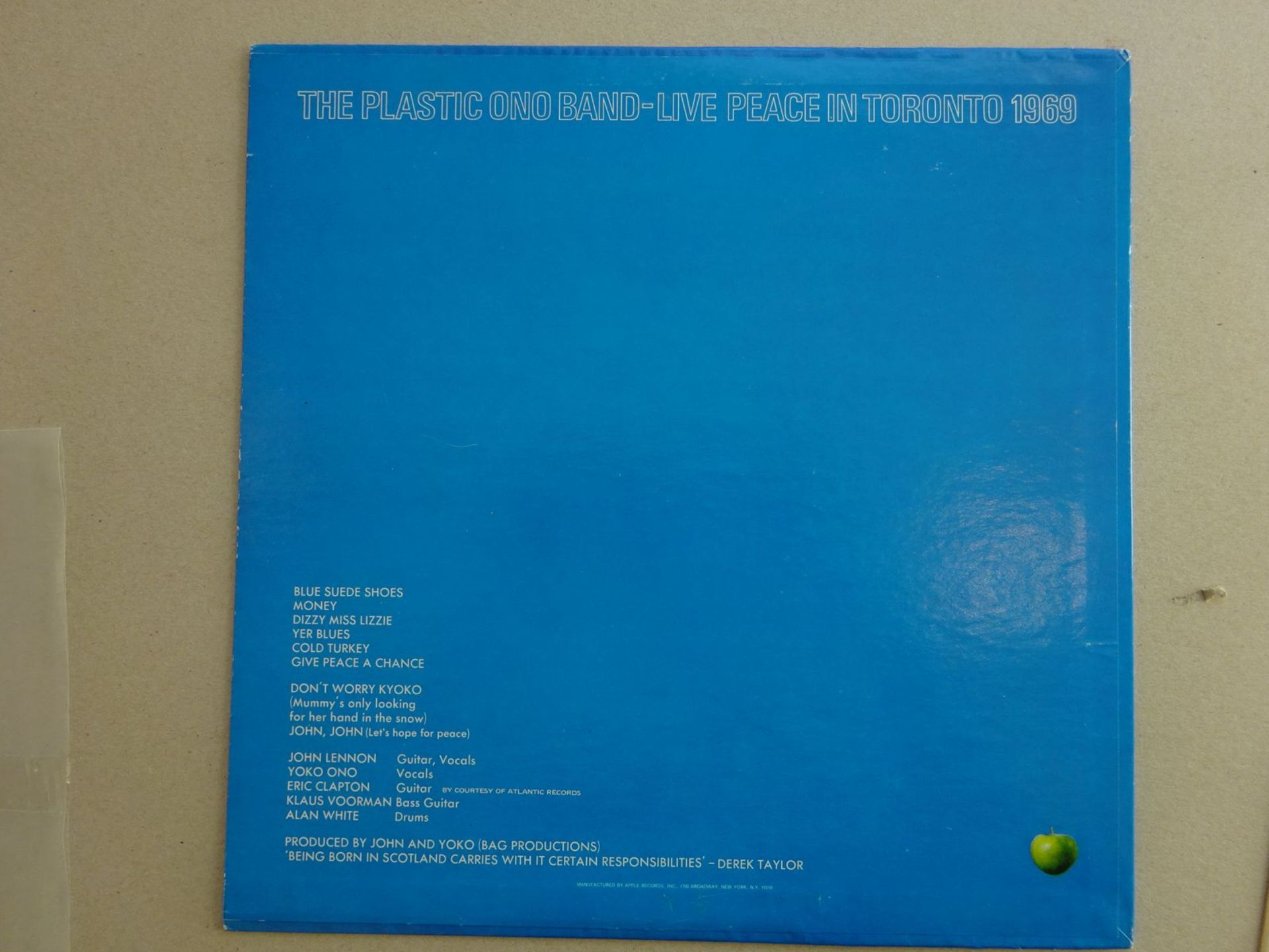 Plastic Ono Band - Live Peace + Beig. - Bild 5 aus 5
