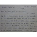 Brod - 3 Briefe an Adolf Schaer