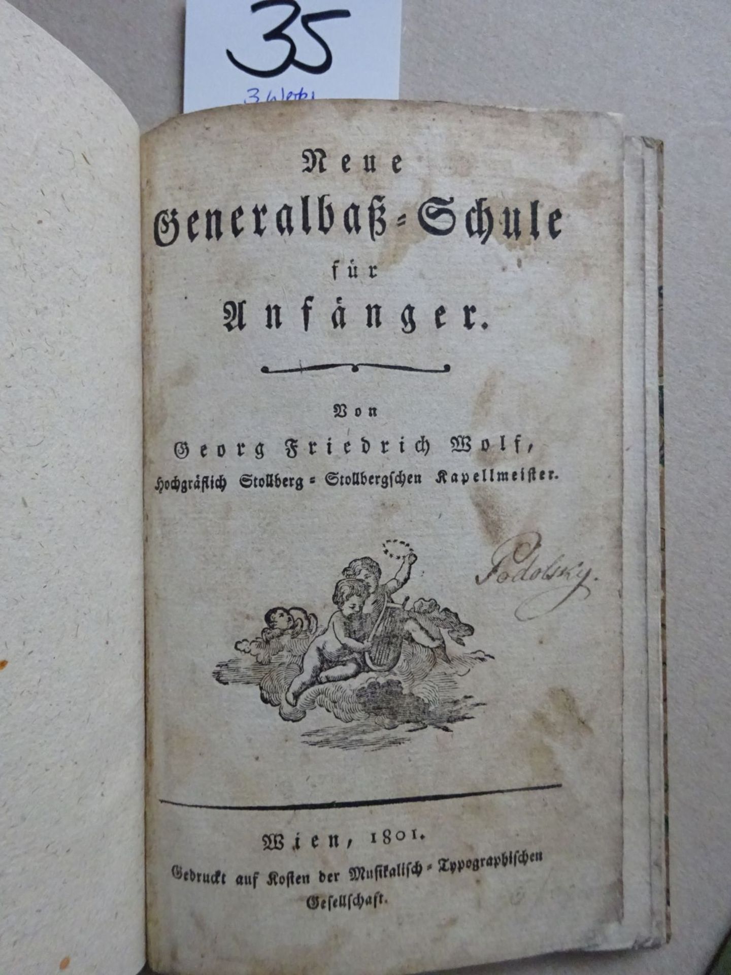 Musik - 3 Werke Generalbaß - Bild 5 aus 6