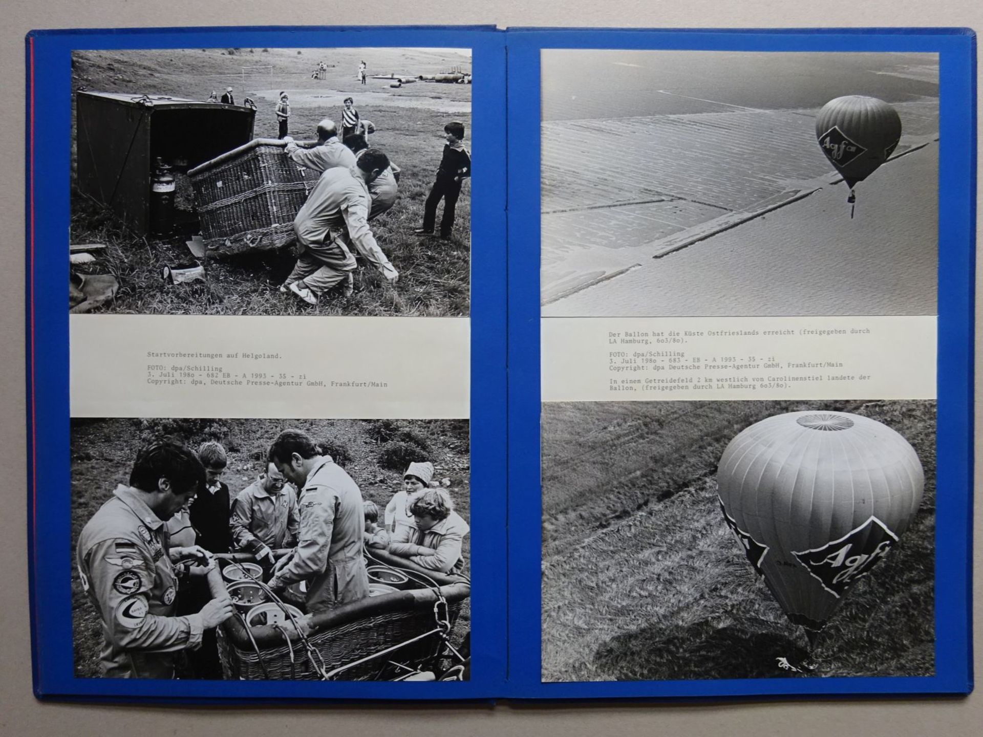 Heißluftballon Helgoland Agfa Album - Bild 5 aus 5